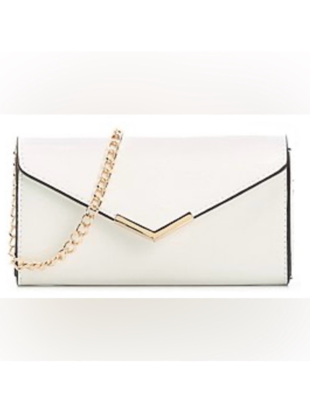 Urban Expressions White Hester Purse Crossbody Bag